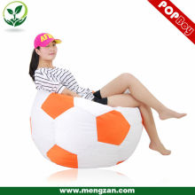 Futebol design adultos beanbag cadeira único assento beanbag sofá
